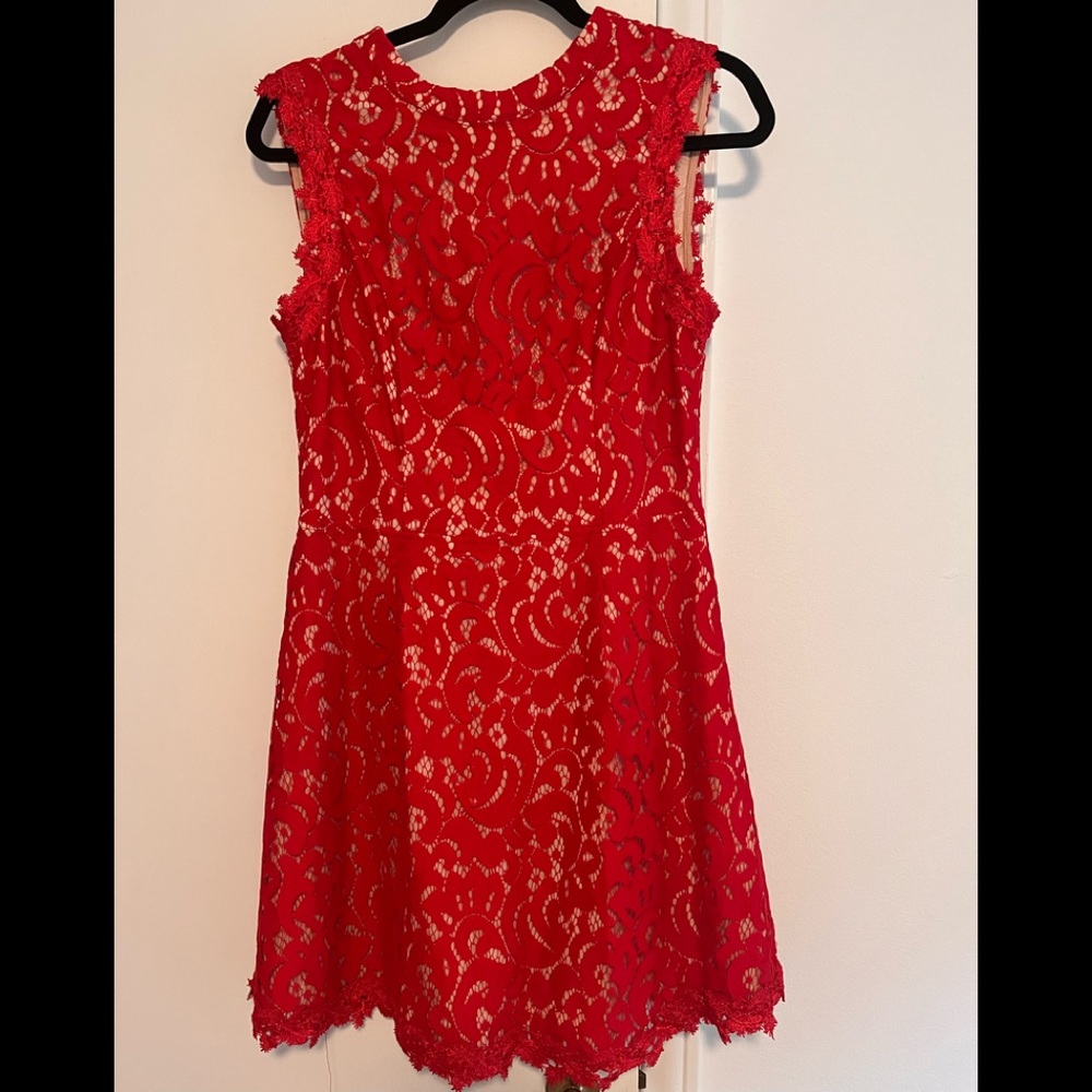Francesca’s lace mini dress size Large